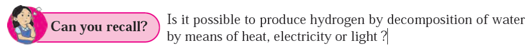 Maharashtra State Board Science-1-Chapter-3- Chemical Reactions And Equations-Can You Recall?